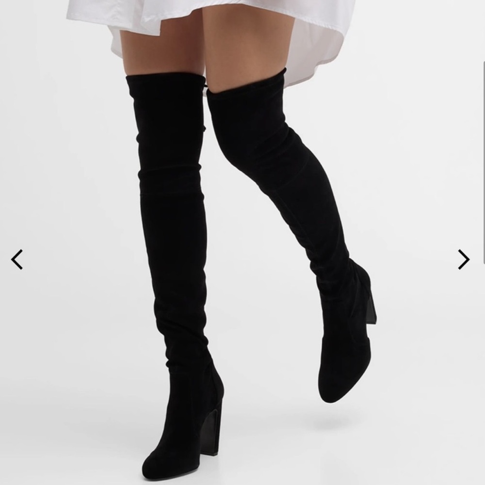 STUART WEITZMAN Vidaland Suede Over-The-Knee Boots